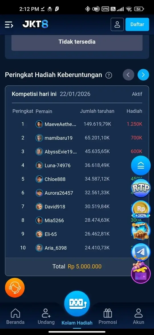 JKT8 Screenshot 5 - Promosi